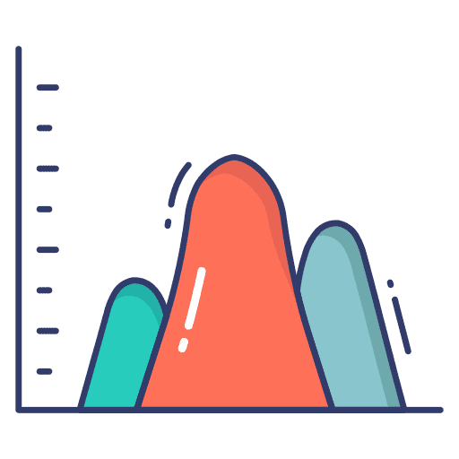 Analytics analytics report business and finance icon