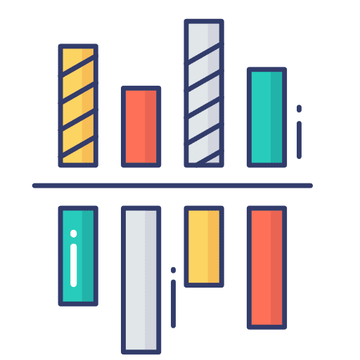 Bar chart bar chart business graph icon
