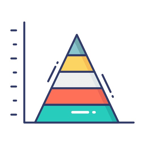 Graph info business and finance analytics icon