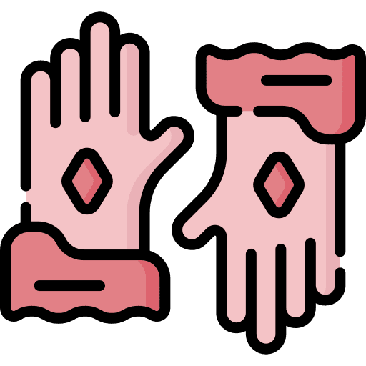 Glove socks accessory winter clothes icon