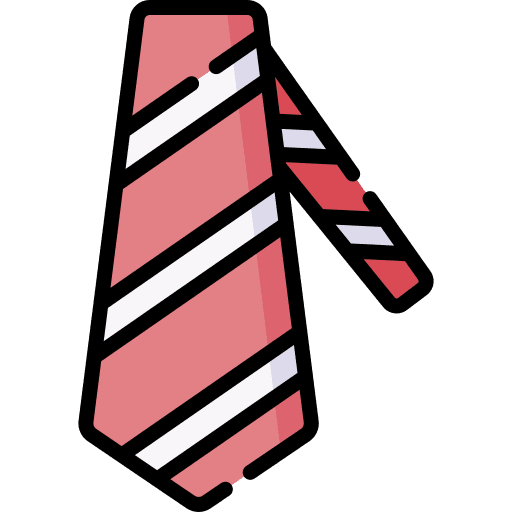 Tie accessories accessory stripes icon