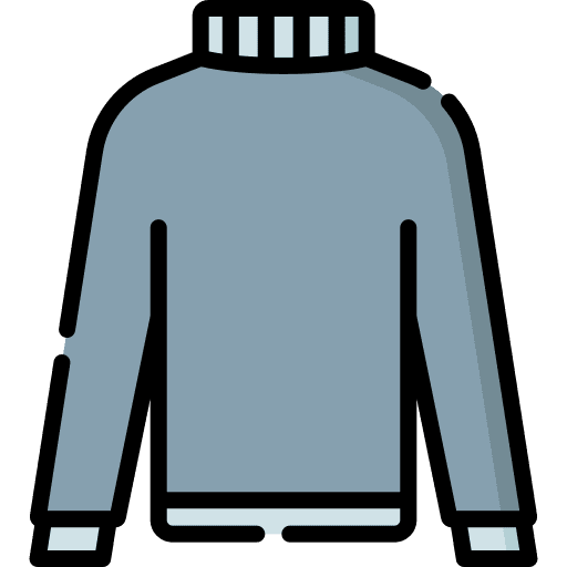 Turtleneck clothes jersey outfit icon
