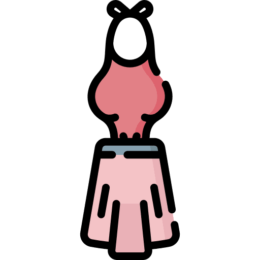 Dress female clothes fashion icon