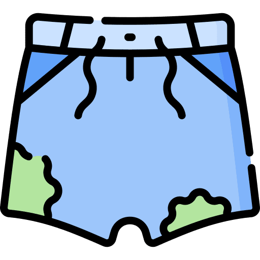 Shorts beach clothes garment outfit icon