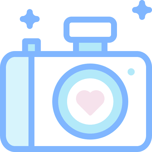 Camera photo camera ar camera love and romance icon