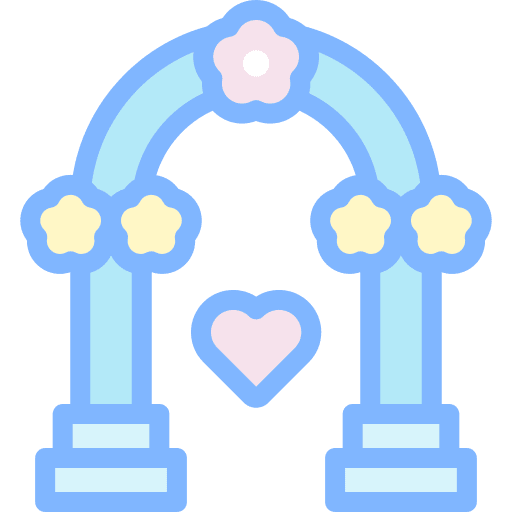 Gate romance heart gate icon