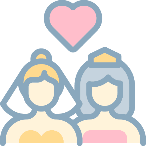 Couple same sex woman gay icon