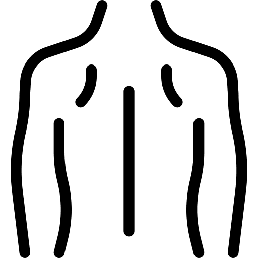 Back ache medical healthcare and medical icon