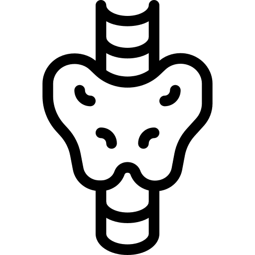 Thyroid thyroid healthcare and medical thyroid gland icon