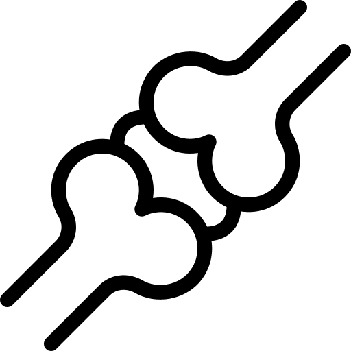 Bones osteoporosis spine orthopedic icon