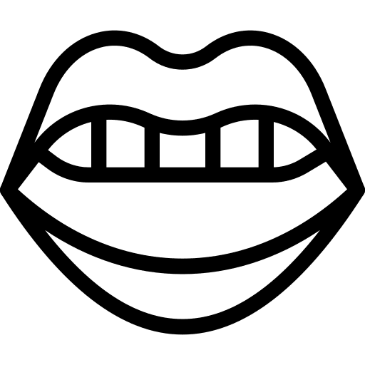 Mouth lips oral mouth icon