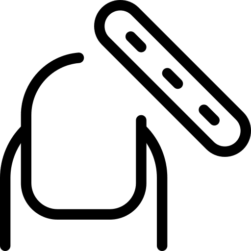 Nail file hand nail file manicure icon