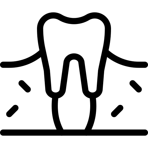 Tooth clear premolar molar icon
