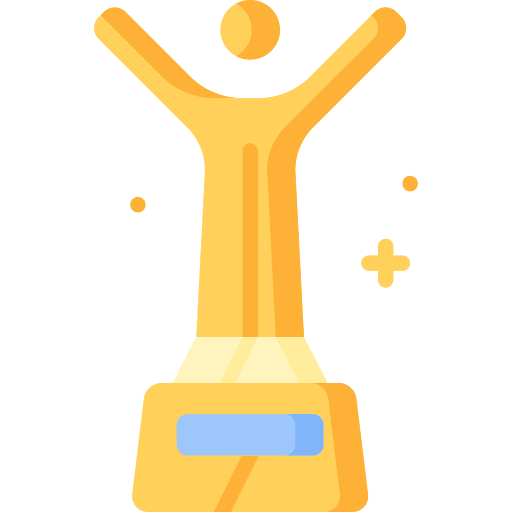Award win winner sports and competition icon