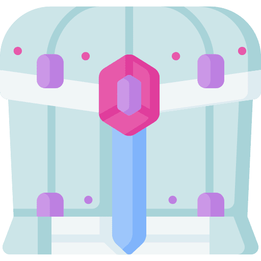 Chest chest pirate treasure icon