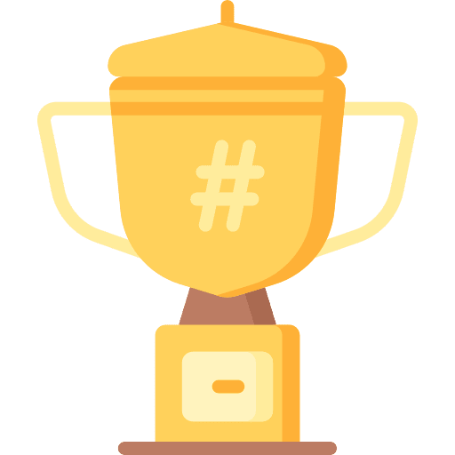 Cup award prize winner icon