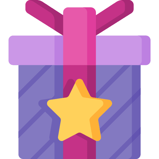 Gift award surprise gift icon