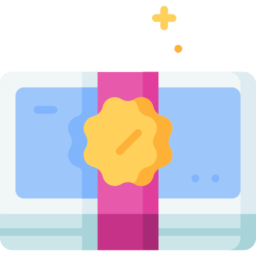 Money award win stack icon