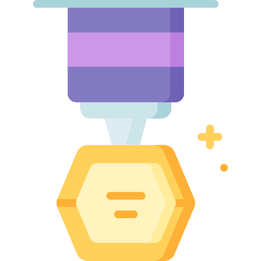 Badge best award hexagon icon