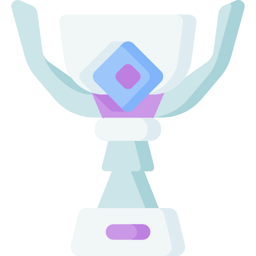 Trophy award reward cup icon