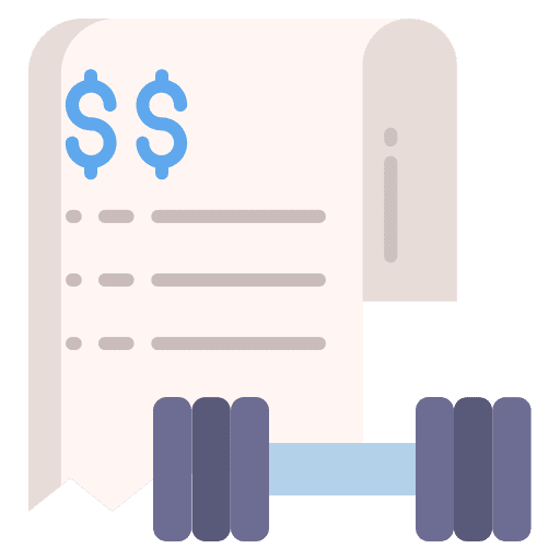 Invoice payment bill business and finance icon