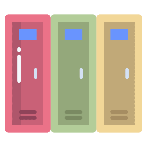 Locker security locker storage icon