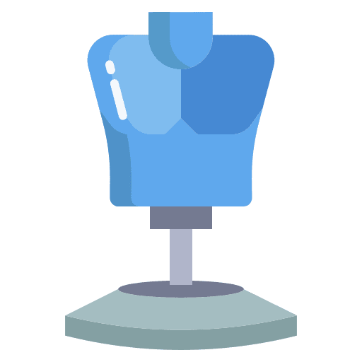 Mannequin sports and competition mannequin sand bag icon