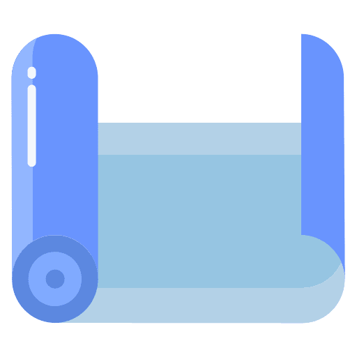 Mat stretching workout pilates icon