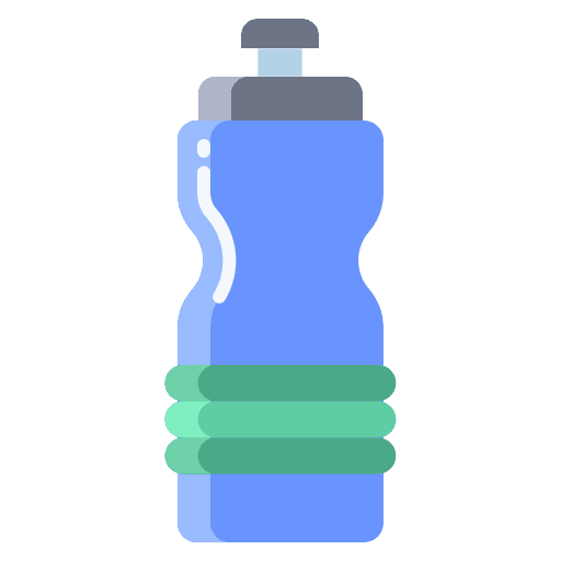 Water bottle food and restaurant bottle sports and competition icon