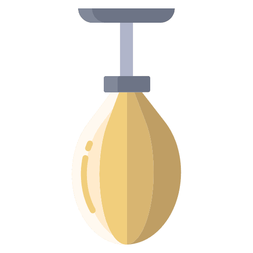 Speed bag punches sports and competition hobbies and free time icon