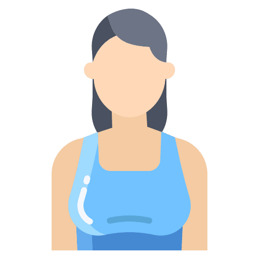 Sportswoman exercise people sportswoman icon