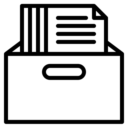Documents repository storage package icon
