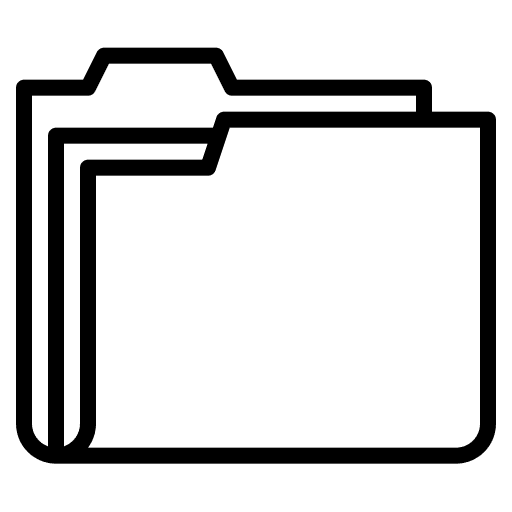 Portfolio profile portfolio file icon