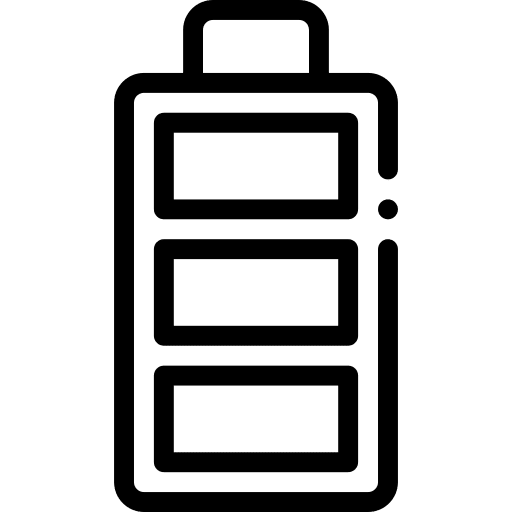 Battery charging ui technology icon