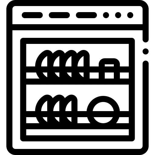 Dish washer electronics kitchen dish washer icon