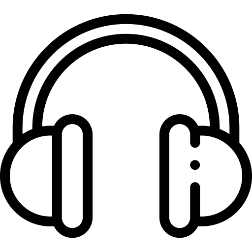 Headphones music music headphones headphones icon