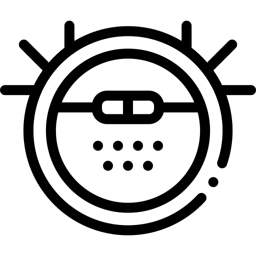 Robot vacuum cleaner technology robot vacuum electronics icon