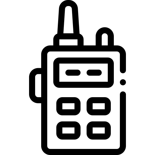 Walkie talkie walkie talkie phone frequency icon