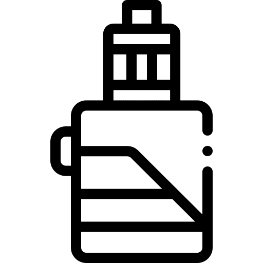 Electronic cigarette vaper unhealthy miscellaneous icon