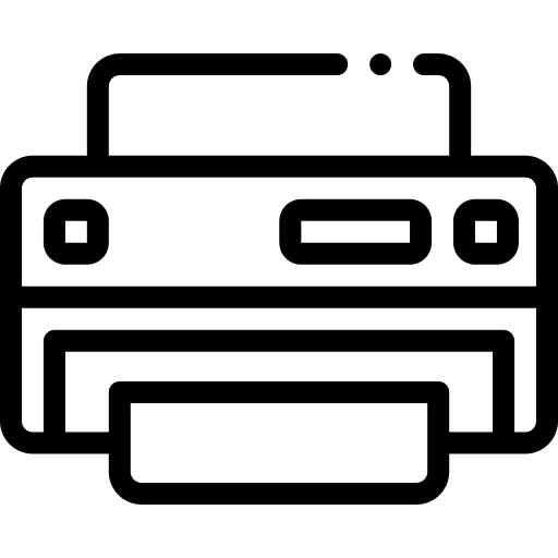 Printer printer electronics paper icon