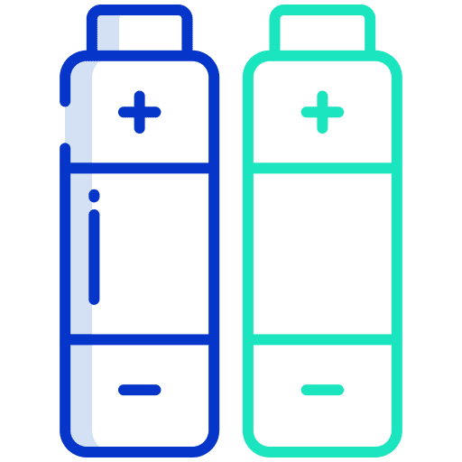Battery battery level battery status charging icon