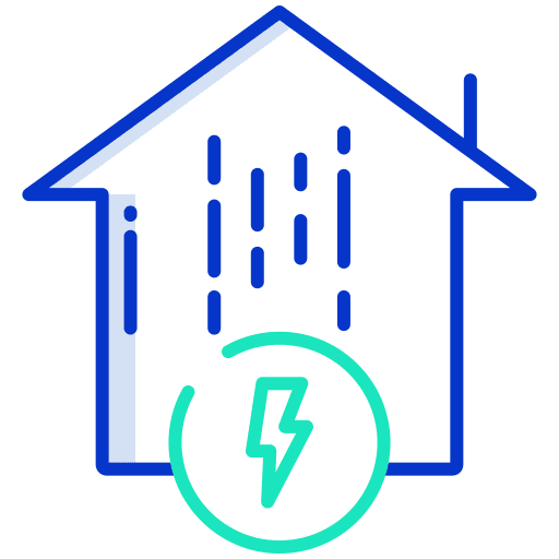 Home electronics home smart home icon