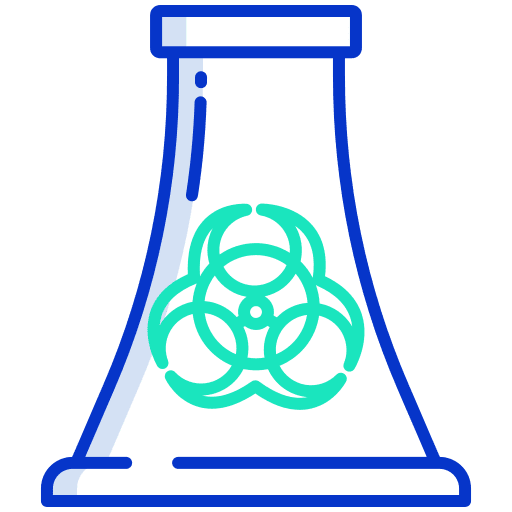 Nuclear plant chimney nuclear plant energy icon