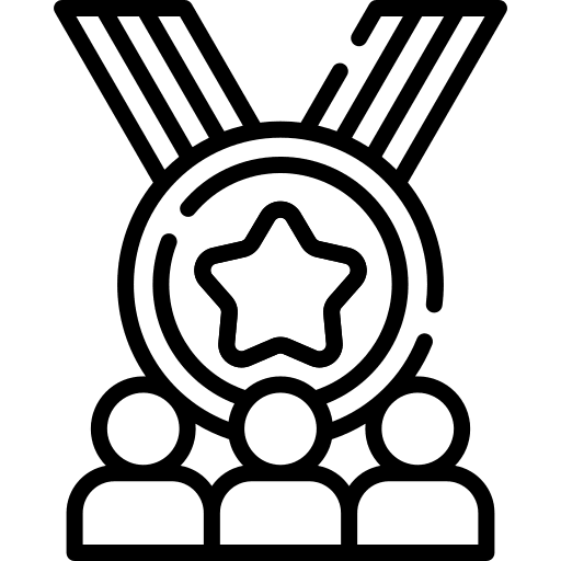 Achievement team goal business and finance icon