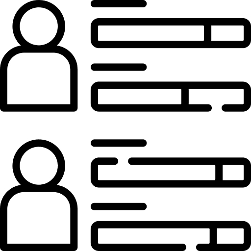 Skills characteristics worker business and finance icon