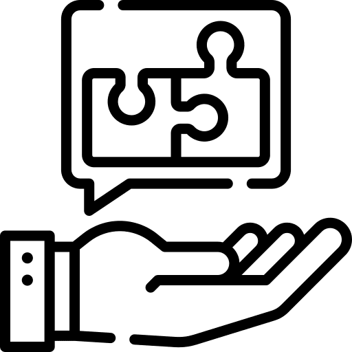 Solution labyrinth business and finance road icon