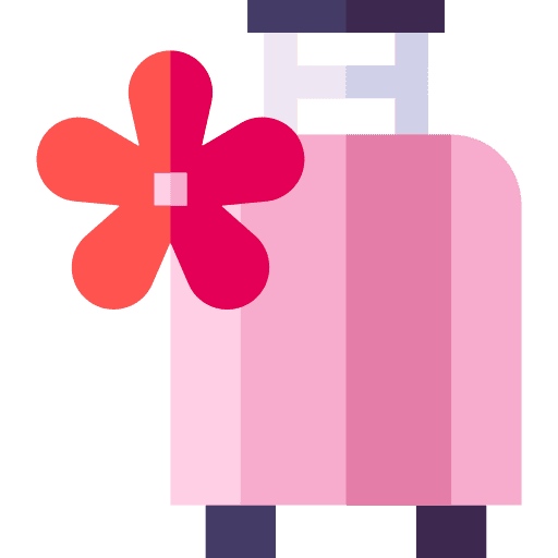 Tour tour package suitcase icon