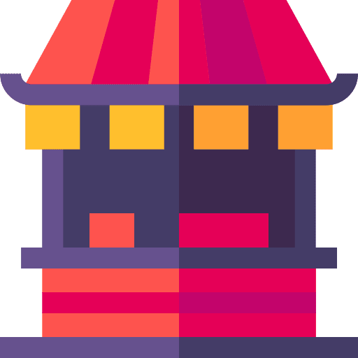 Food stall stall street street food icon