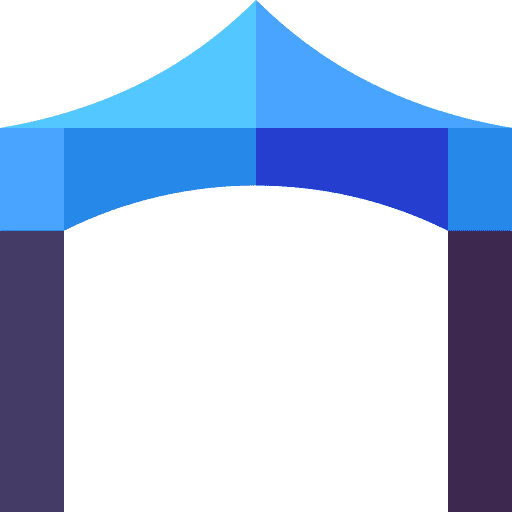 Tent circus tent architecture and city show icon