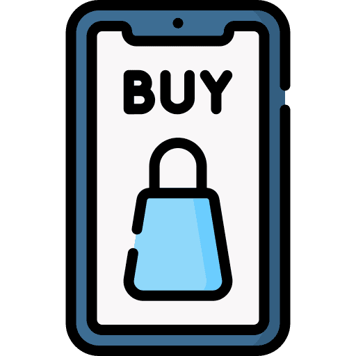 Shopping shopping store commerce and shopping ecommerce icon